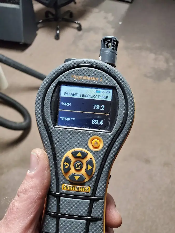 Moisture meter humidity assessment for Mold Remediation & Removal in Palmetto